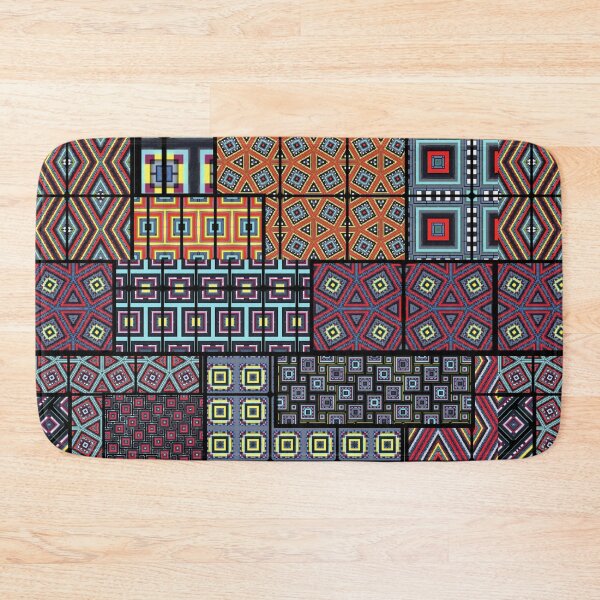 Item preview, Patchwork Digital Design, Digital Crazy Quilt, Doodle, Drawing, Colored Page, Meditative designed and sold by Keppy Boone.