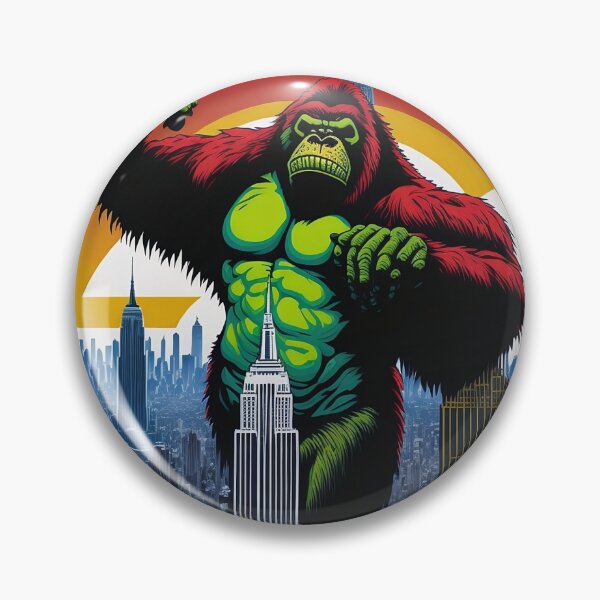 Item preview, King Kong on empire state designed and sold by creativepankaj.