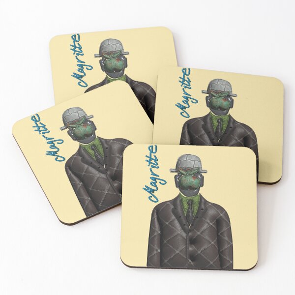 Item preview, 3D effect inflated, Rene Magritte, the son of man designed and sold by utaart.