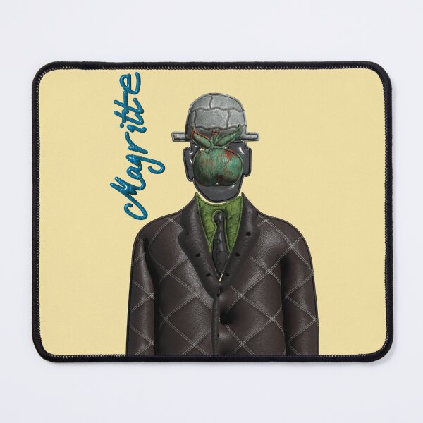 Item preview, 3D effect inflated, Rene Magritte, the son of man designed and sold by utaart.