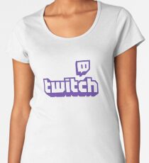 Twitch TV Logo Women's Premium T-Shirt