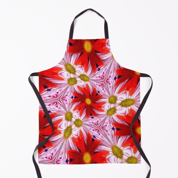 Item preview, Beautiful Red Aster Patterns designed and sold by Patternflower.