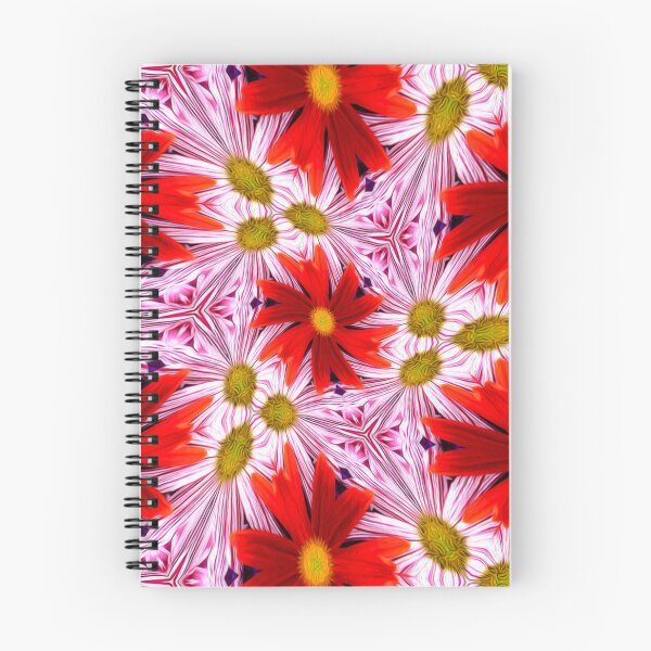 Item preview, Beautiful Red Aster Patterns designed and sold by Patternflower.