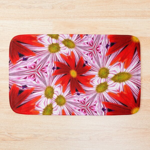 Item preview, Beautiful Red Aster Patterns designed and sold by Patternflower.