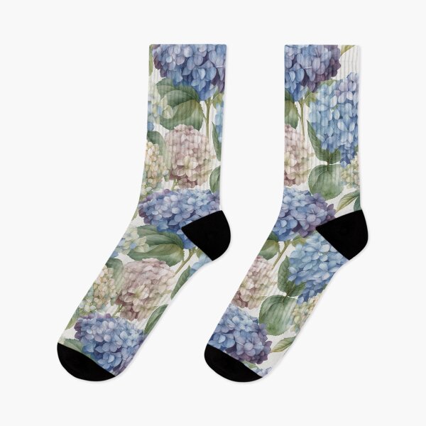 Item preview, Hydrangea (Hortensia) Floral Patterns 01 designed and sold by PixelPastry.