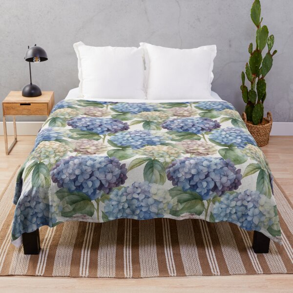 Item preview, Hydrangea (Hortensia) Floral Patterns 01 designed and sold by PixelPastry.