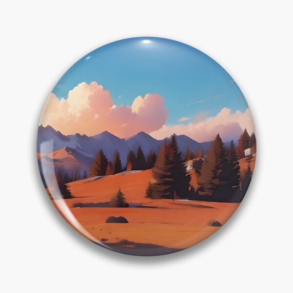 Item preview, Evening landscape designed and sold by ArtifyPrints.