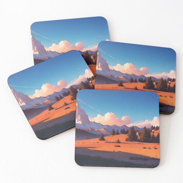 Item preview, Evening landscape designed and sold by ArtifyPrints.