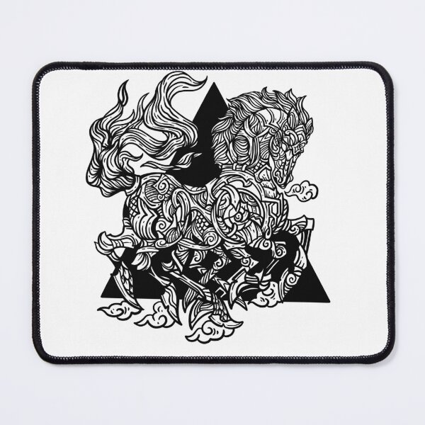 Item preview, Sleipnir Odins Viking Horse Runes designed and sold by LuminOrb.