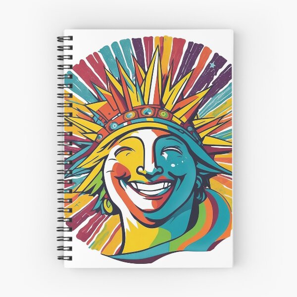 Item preview, Smiling Statue of liberty designed and sold by creativepankaj.