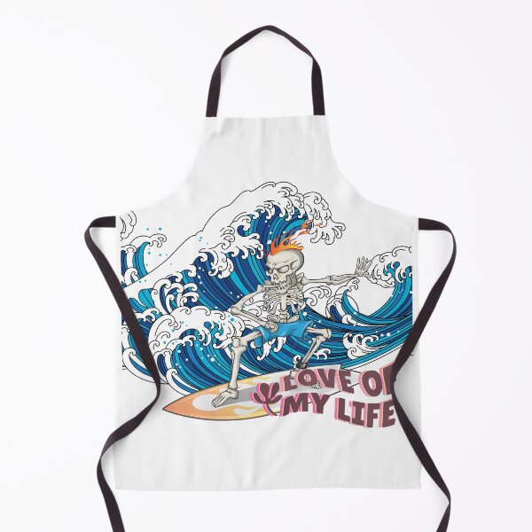 Item preview, Skeleton Surfer Love of my Life designed and sold by NoWokeWear.