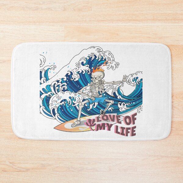 Item preview, Skeleton Surfer Love of my Life designed and sold by NoWokeWear.