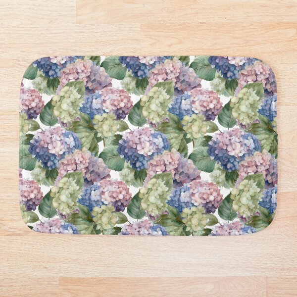 Item preview, Patrones florales de hortensia (Hortensia) 02 designed and sold by PixelPastry.