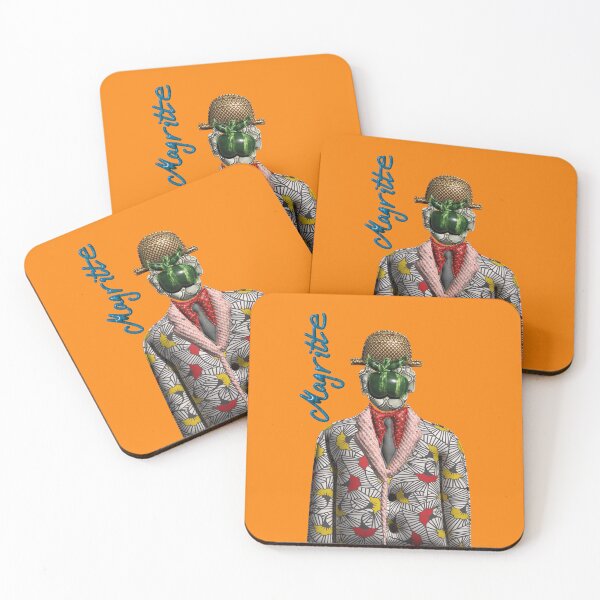 Item preview, decorative 3D effect, the son of man, Magritte person with apple designed and sold by utaart.