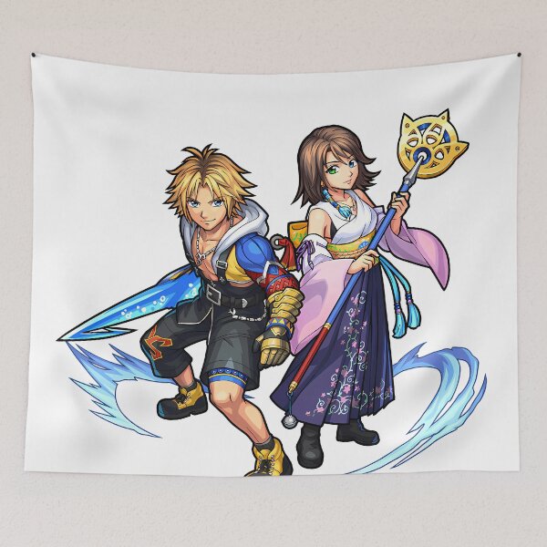 Item preview, Final Fantasy 10 , Tidus & Yuna designed and sold by craftyartsdigi.