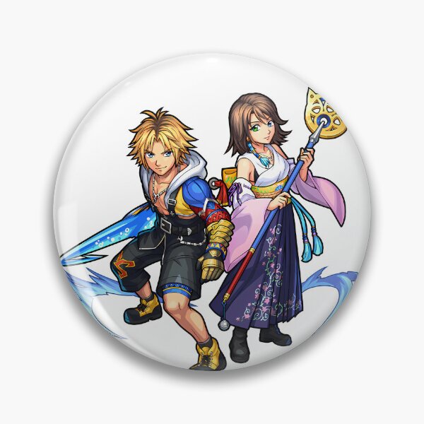 Item preview, Final Fantasy 10 , Tidus & Yuna designed and sold by craftyartsdigi.