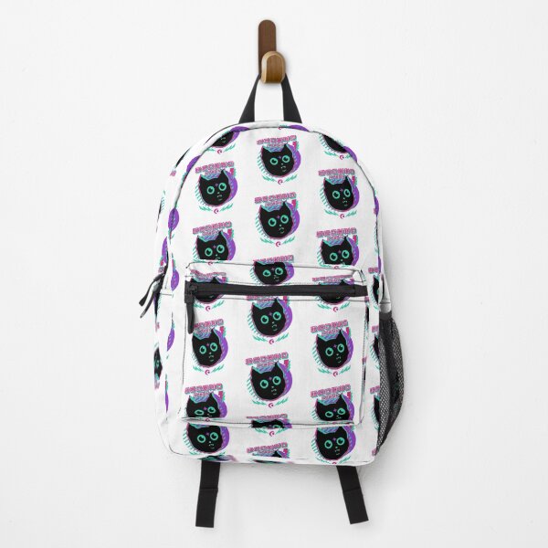 Item preview, TECHNO -  Techno Cat (pink/teal) designed and sold by Discothreadz.