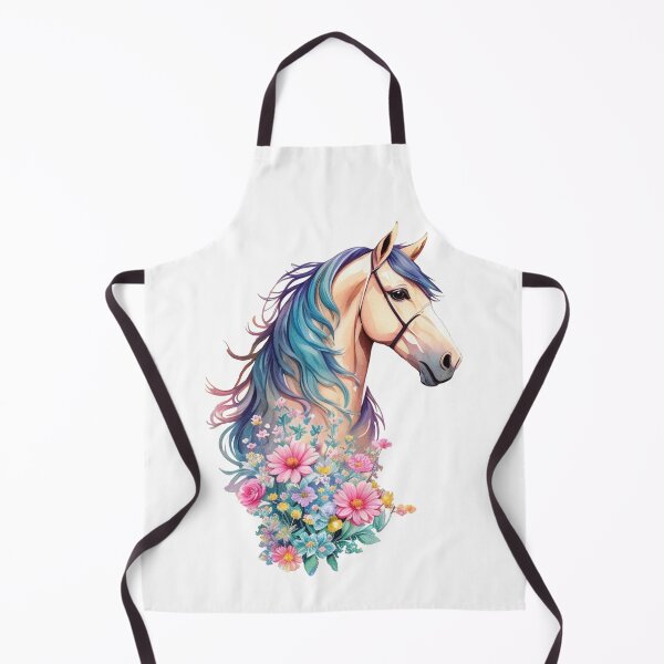 Item preview, Beautiful Horses Breed Horse Flowers designed and sold by LuminOrb.
