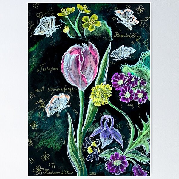 Item preview, Botanical Tulip designed and sold by Marianne Elvan Barfoed.