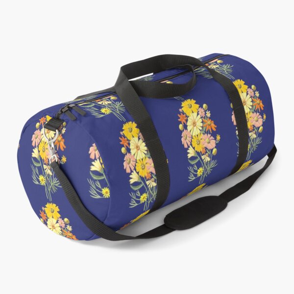 Item preview, happy wildflowers on navy art by jen montgomery jen montgomery transparent designed and sold by spoanflih90.