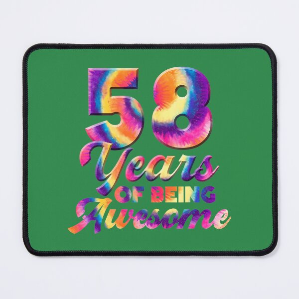 Item preview, 58th Birthday Tie Dye 58 years old Birthday Being Awesome 	 	 designed and sold by miwqqjpnvh69.