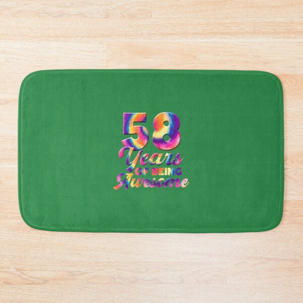 Item preview, 58th Birthday Tie Dye 58 years old Birthday Being Awesome 	 	 designed and sold by miwqqjpnvh69.