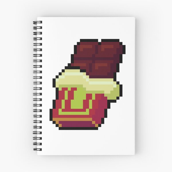 Item preview, Pixel Chocolate Bar - pixel food art designed and sold by LittleFoodShop.