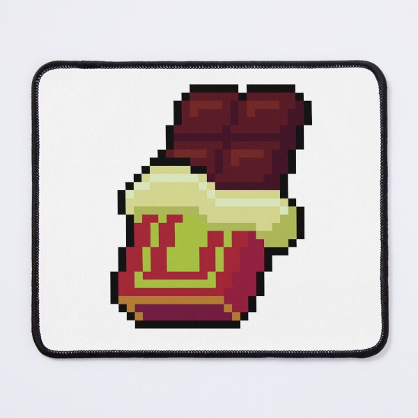 Item preview, Pixel Chocolate Bar - pixel food art designed and sold by LittleFoodShop.