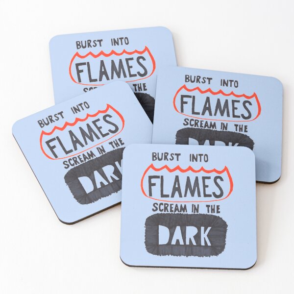 Item preview, burs in to flames     designed and sold by DrewCastaneda.