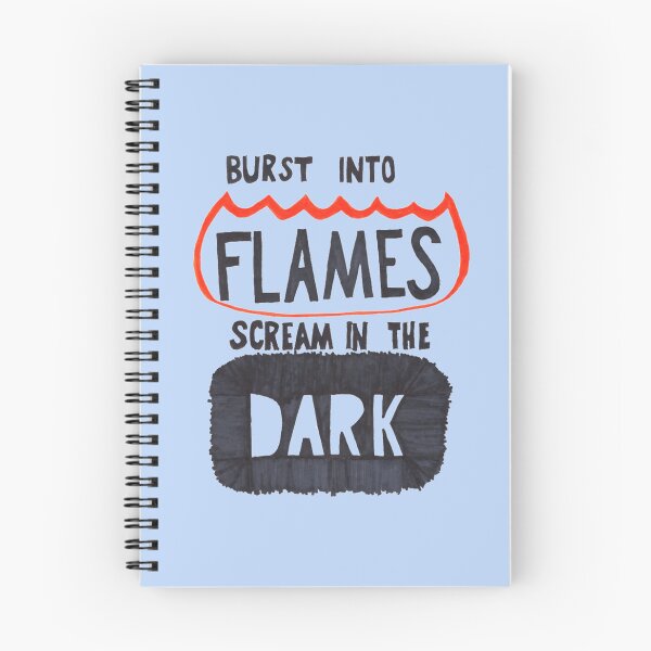 Item preview, burs in to flames     designed and sold by DrewCastaneda.