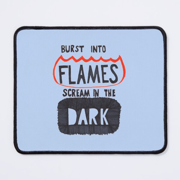 Item preview, burs in to flames designed and sold by DrewCastaneda.