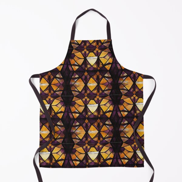 Item preview, Amber Dark Purple Stained Glass Pattern designed and sold by Sturdust.