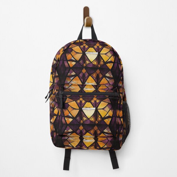 Item preview, Amber Dark Purple Stained Glass Pattern designed and sold by Sturdust.