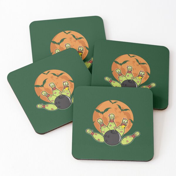 Item preview, Halloween Bowling Zombie Pins Bats Bowler 		 designed and sold by wvbkmgfb59.