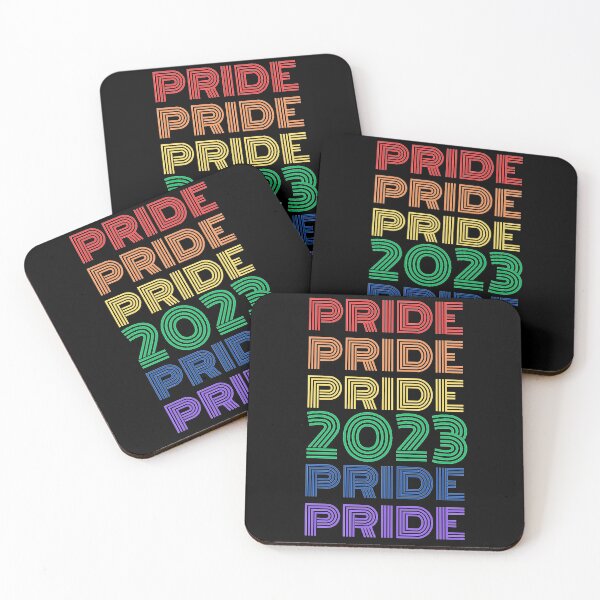 Item preview, Pride Month 2023 | Rainbow Retro Text designed and sold by FridayArtStudio.