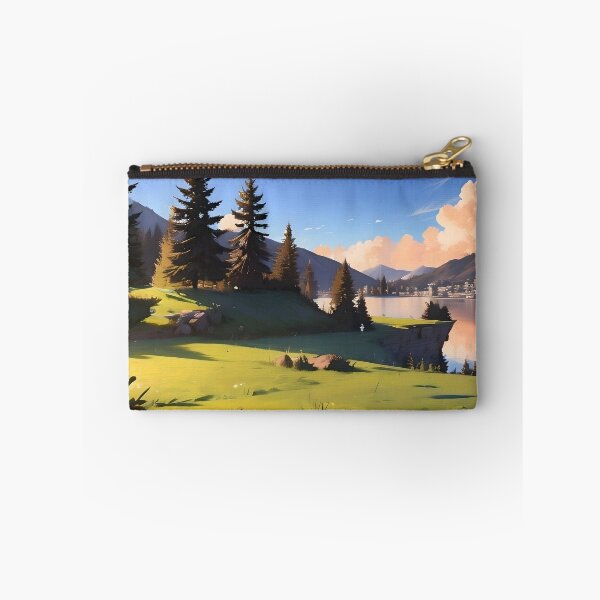 Item preview, Landscape with a town designed and sold by ArtifyPrints.