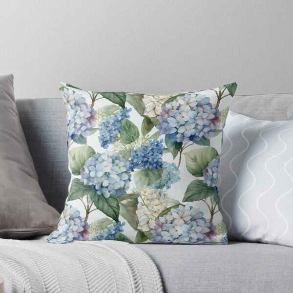 Item preview, Hydrangea (Hortensia) Floral Patterns 03 designed and sold by PixelPastry.