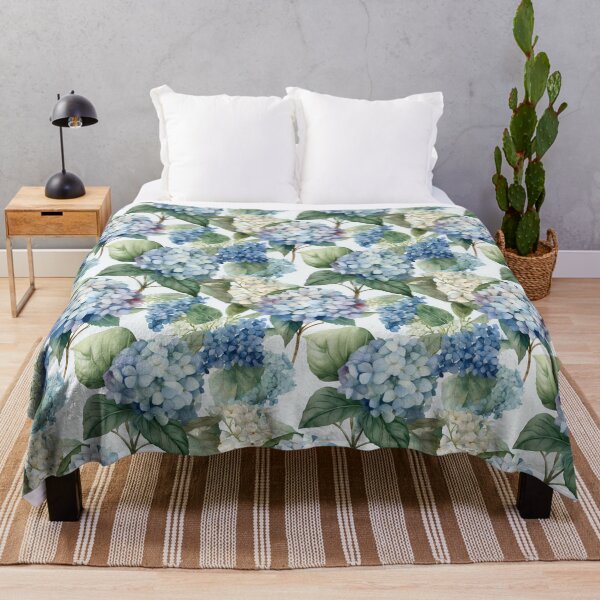 Item preview, Hydrangea (Hortensia) Floral Patterns 03 designed and sold by PixelPastry.