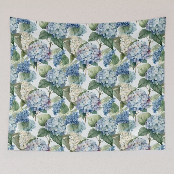 Aperçu de l'œuvre Hortensia (Hortensia) Motifs floraux 03 créée et vendue par PixelPastry.