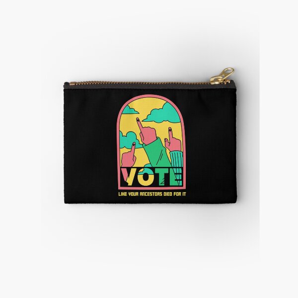 Aperçu de l'œuvre Votez comme si vos ancêtres étaient morts pour cela - Style rétro créée et vendue par OctonovStudio.