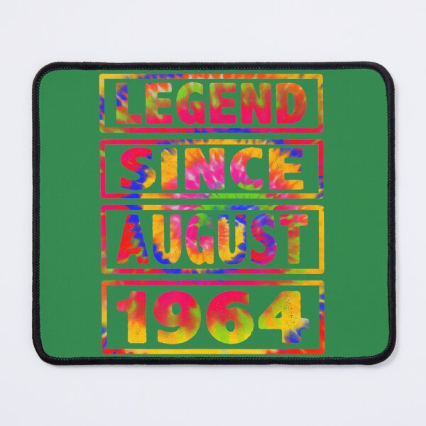 Item preview, 58th Birthday Tie Dye Decoration Legend Since August 1964 	 	 designed and sold by miwqqjpnvh69.