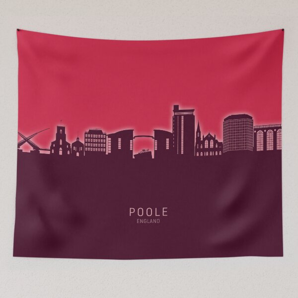 Item preview, Poole England Skyline designed and sold by ArtPrints.
