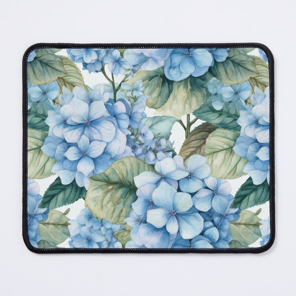 Artikelvorschau, Hortensie (Hortensia) Blumenmuster 04 entworfen und verkauft von PixelPastry.