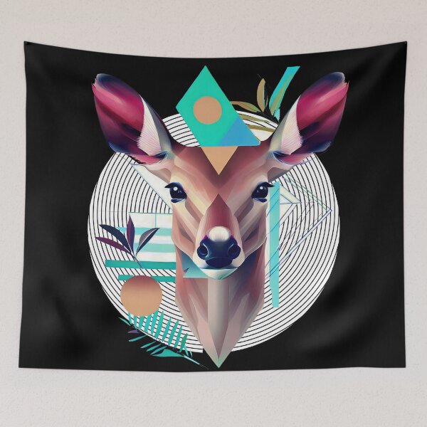 Item preview, Geometric Deers  designed and sold by Dodern.