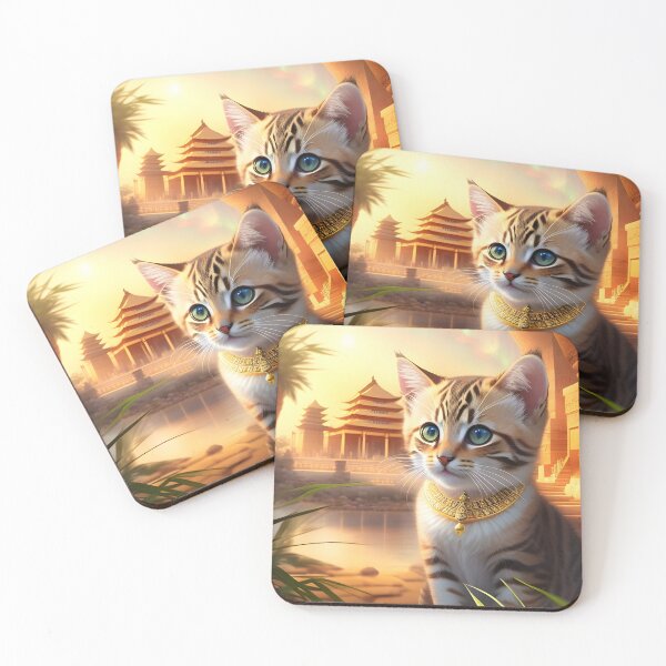 Item preview, Kitten and Egyptian Asian world mix with polar lights designed and sold by YuniaMiyu.
