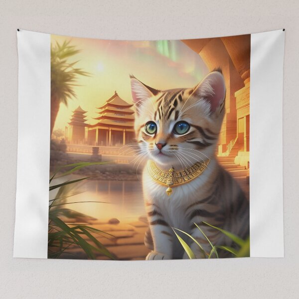 Item preview, Kitten and Egyptian Asian world mix with polar lights designed and sold by YuniaMiyu.