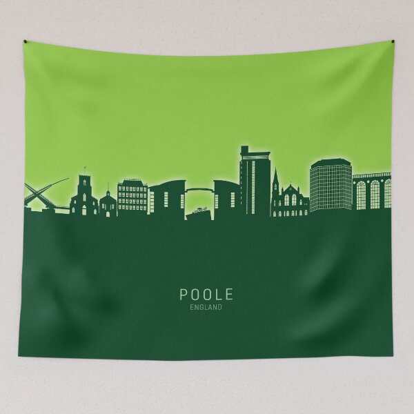 Item preview, Poole England Skyline designed and sold by ArtPrints.