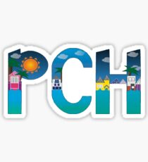 Pacific Coast Highway Geotag Sticker