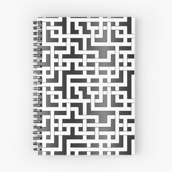 Artikelvorschau, Labyrinth wie Muster mit dunklem Hintergrund entworfen und verkauft von gorff.