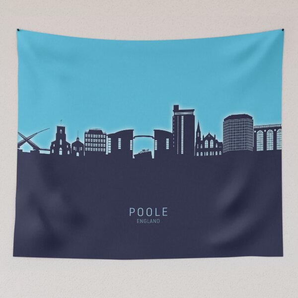 Item preview, Poole England Skyline designed and sold by ArtPrints.